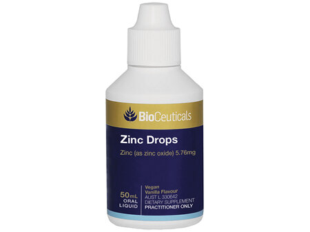 BioCeuticals Zinc Drops 50mL