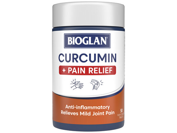 Bioglan Curcumin Plus Pain Relief 50 Tablets