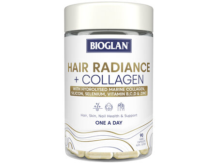 Bioglan Hair Radiance + Collagen 90 Capsules