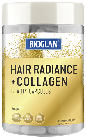 Bioglan Hair Radiance + Collagen Beauty Capsules