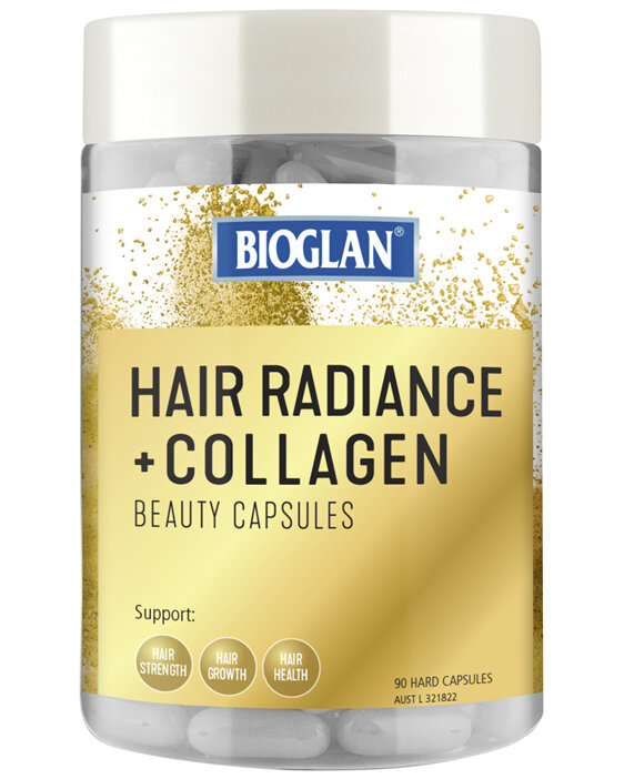 Bioglan Hair Radiance + Collagen Beauty Capsules