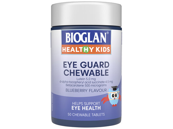 Bioglan Healthy Kids Eye Guard Chewable 50 Tablets