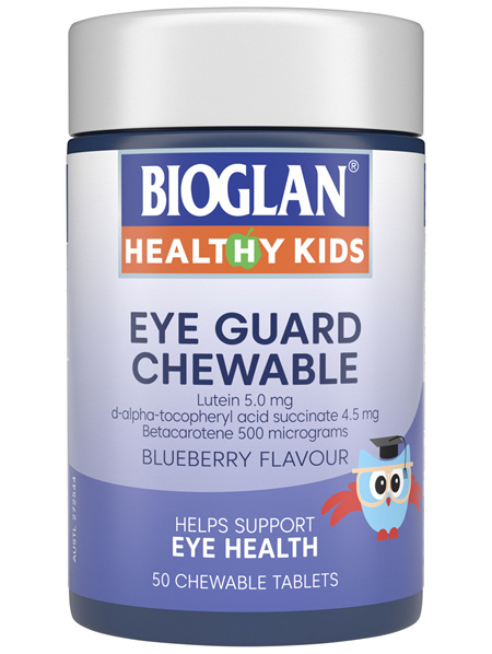 Bioglan Healthy Kids Eye Guard Chewable 50 Tablets