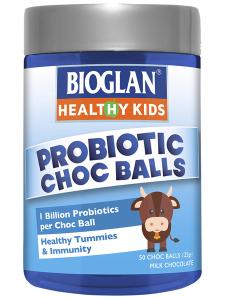 BIOGLAN Healthy Kids Probiotic Choc Balls 125g