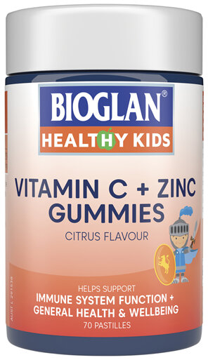 Bioglan Healthy Kids Vitamin C + Zinc Gummie 70s