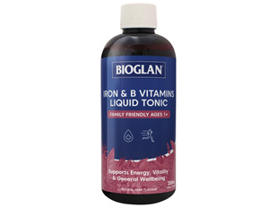 BIOGLAN Iron & B Vitamins Liquid Tonic 250mL