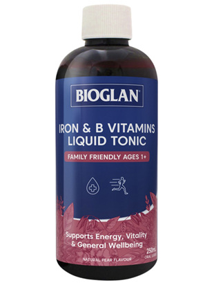 BIOGLAN Iron & B Vitamins Liquid Tonic 250mL