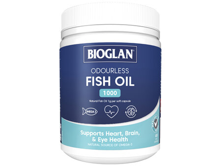 Bioglan Odourless Fish Oil 1000mg 400s