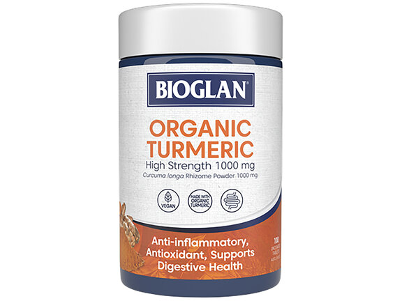 Bioglan Organic Turmeric High Strength 1000mg