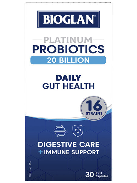 Bioglan Platinum Probiotics 20B 30sum Probiotics 30 Billion 30s