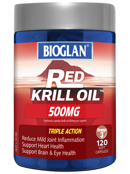 BIOGLAN Red Krill Oil 500mg 120s