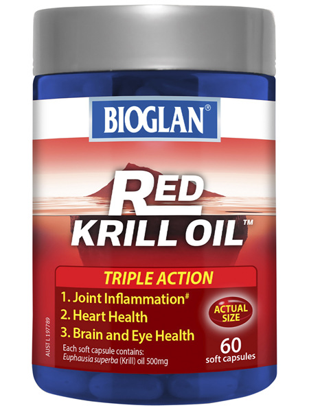 BIOGLAN Red Krill Oil 500mg 60s