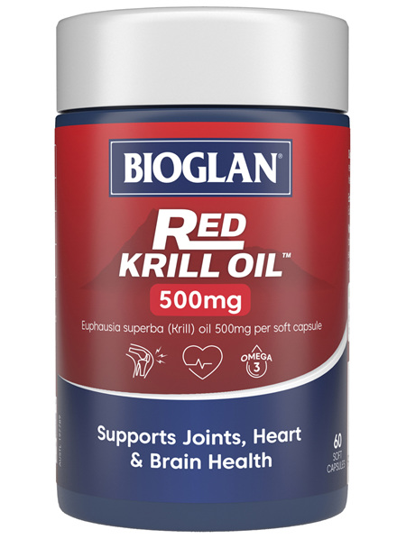 BIOGLAN Red Krill Oil 500mg 60s