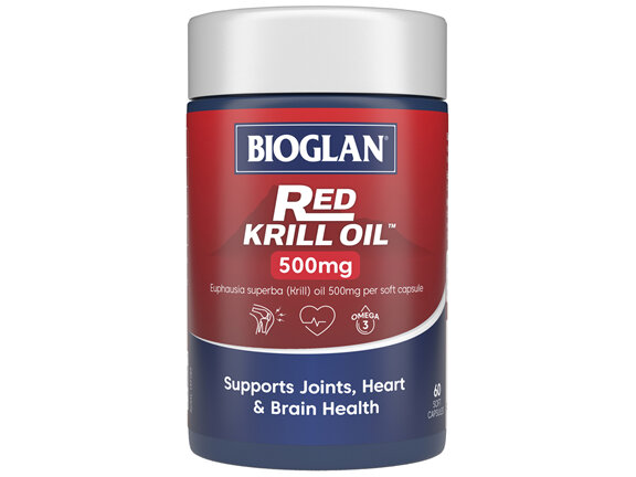 Bioglan Red Krill Oil 500mg 60s