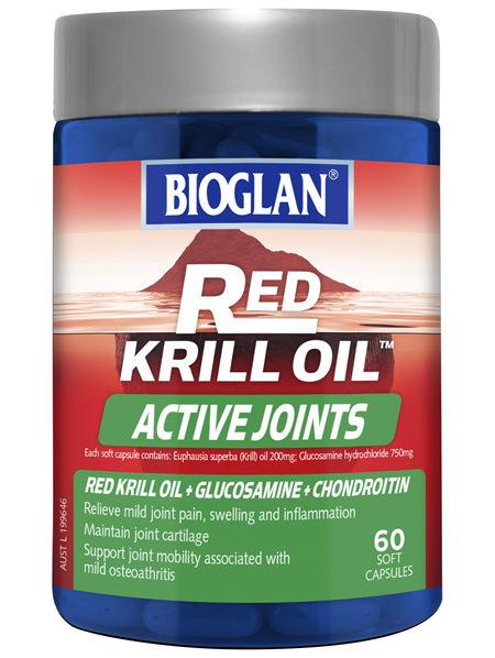 BIOGLAN - Red Krill Oil Active Joints 60s