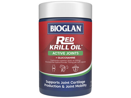 Bioglan Red Krill Oil Active Joints 60s