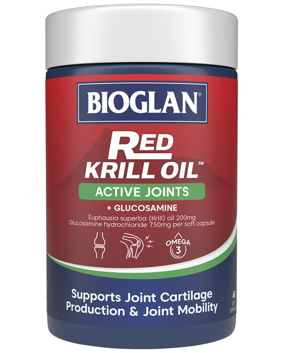 Bioglan Red Krill Oil Active Joints 60s