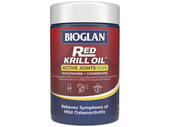 Bioglan Red Krill Oil Active Joints Plus 90s