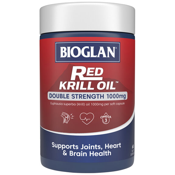 Bioglan Red Krill Oil Double Strength 1000mg 60s