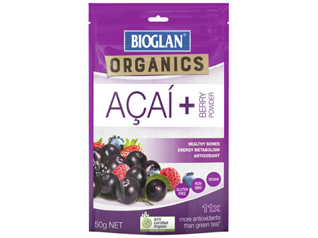 Bioglan SuperFoods Acai + Berry Powder 50g