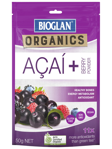 Bioglan SuperFoods Acai + Berry Powder 50g