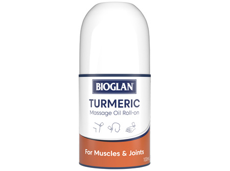 BIOGLAN - Tumeric Massage Oil Roll-On 100mL