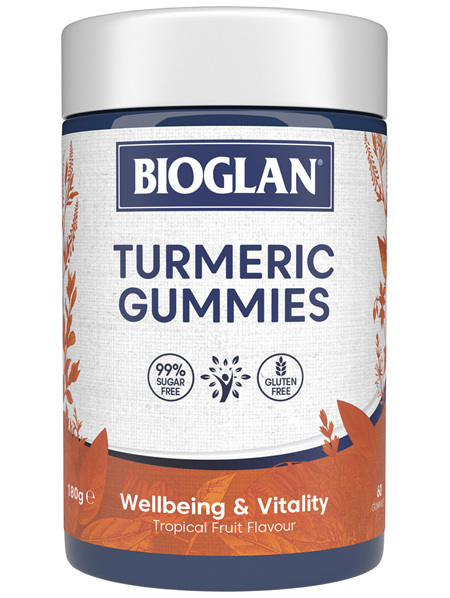 BIOGLAN Turmeric Gummies 60 Pack