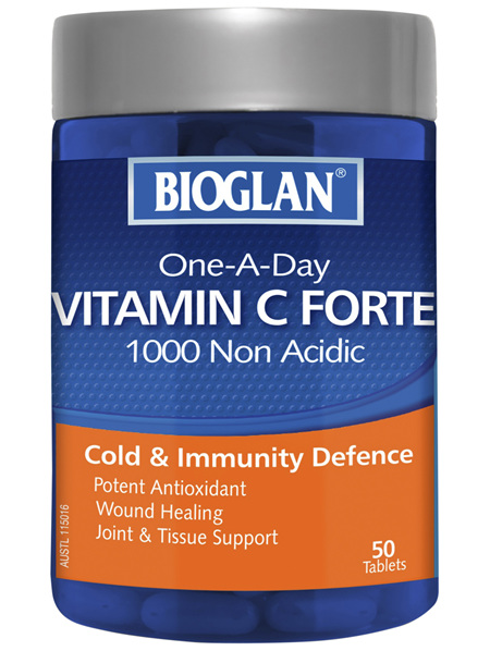BIOGLAN - Vitamin C Forte Non Acidic 1000mg 50s