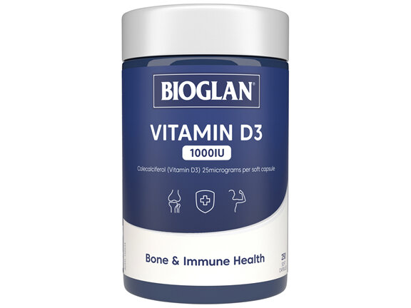 Bioglan Vitamin D3 1000IU 250s