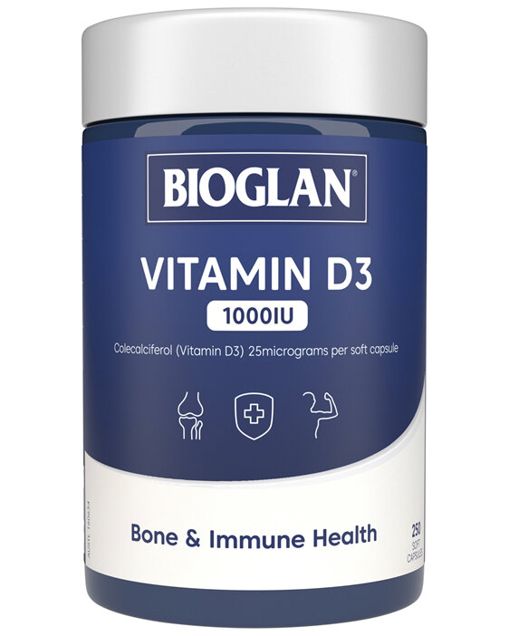 Bioglan Vitamin D3 1000IU 250s