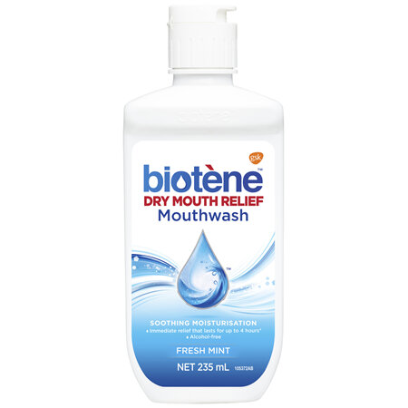 Biotene Dry Mouth Relief Mouthwash Fresh Mint 235mL
