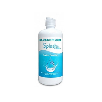 B&L Splash Saline Solution 355ml