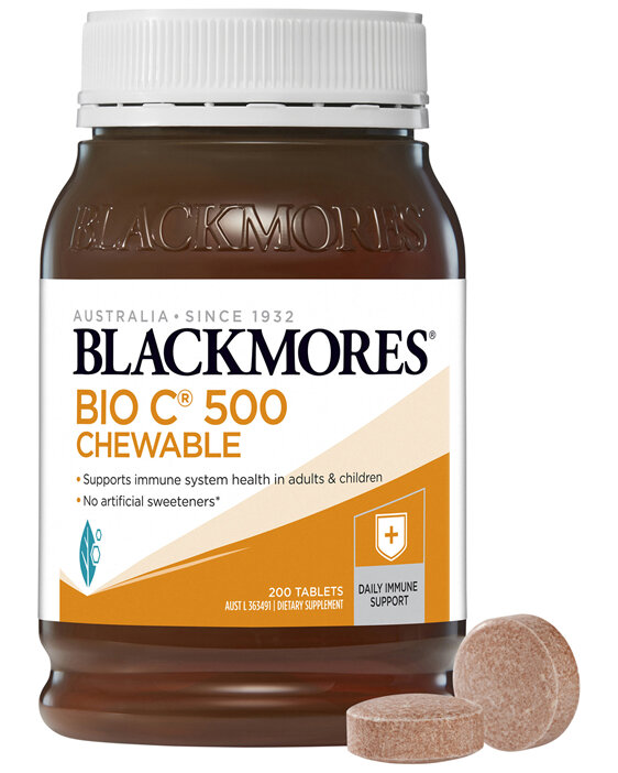 Blackmores Bio C 500 Chewable 200 Tablets