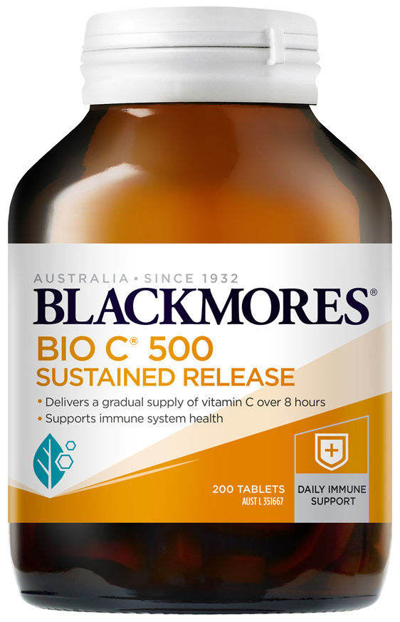 Blackmores BIO C 500 Sustained Release 200 Tablets