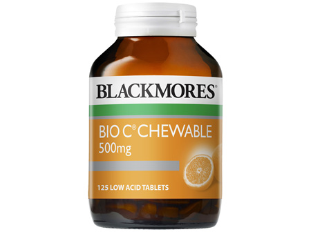 Blackmores Bio C Chewable 500mg (125)