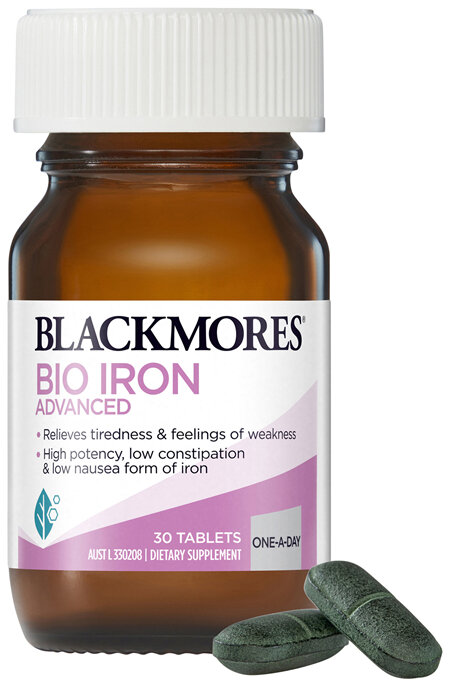 Blackmores Bio Iron Advanced 30 Tablets