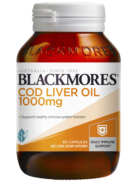 Blackmores Cod Liver Oil 1000mg (80)