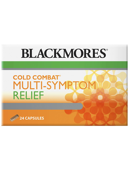 Blackmores Cold Combat Multi-Symptom Relief (24)