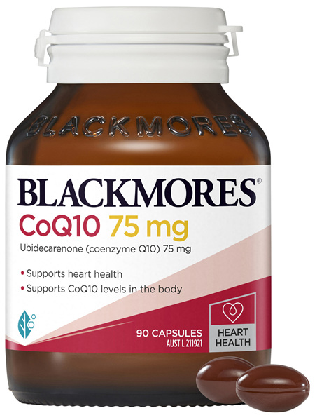 BLACKMORES® CoQ10 75mg 90 Capsules