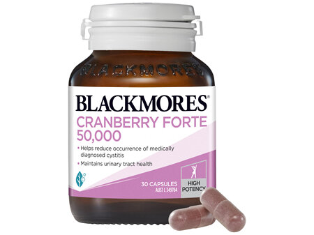 Blackmores Cranberry Forte 50,000 30 Capsules