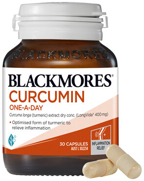 Blackmores Curcumin One-A-Day 30 Capsules
