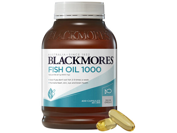 Blackmores Fish Oil 1000 400 Capsules