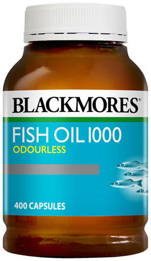 Blackmores Fish Oil Odourless 1000 400 Capsules