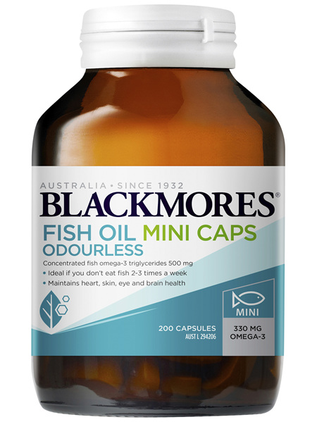 Blackmores Fish Oil Odourless Mini (200)