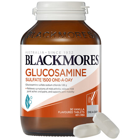 Blackmores Glucosamine Sulfate 1500 One-A-Day 90 Tablets