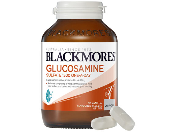 Blackmores Glucosamine Sulfate 1500 One-A-Day 90 Tablets