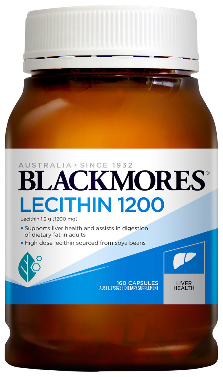 Blackmores Lecithin 1200 160 Capsules