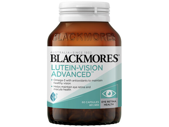 Blackmores Lutein-Vision Advanced 60 Capsules