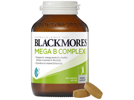 Blackmores Mega B Complex 200 Tablets