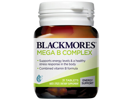 Blackmores Mega B Complex 31 Tablets